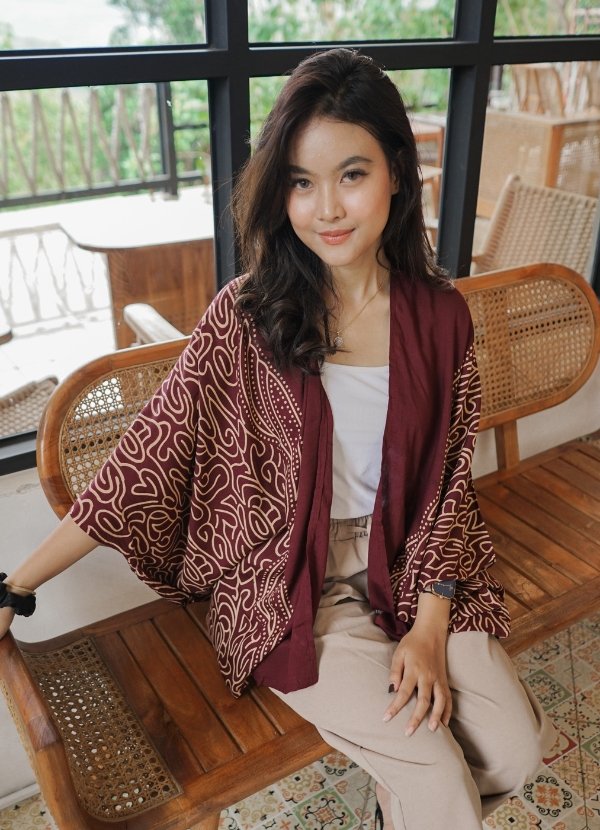 Cardigan Batik